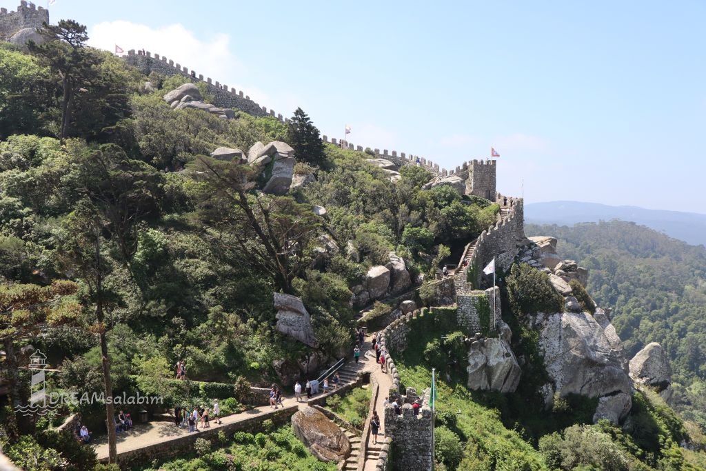 Castelo dos mouros Sintra Portugal